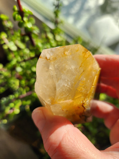 AAA Golden Healer Crystal Tower Point - Brazil Origin