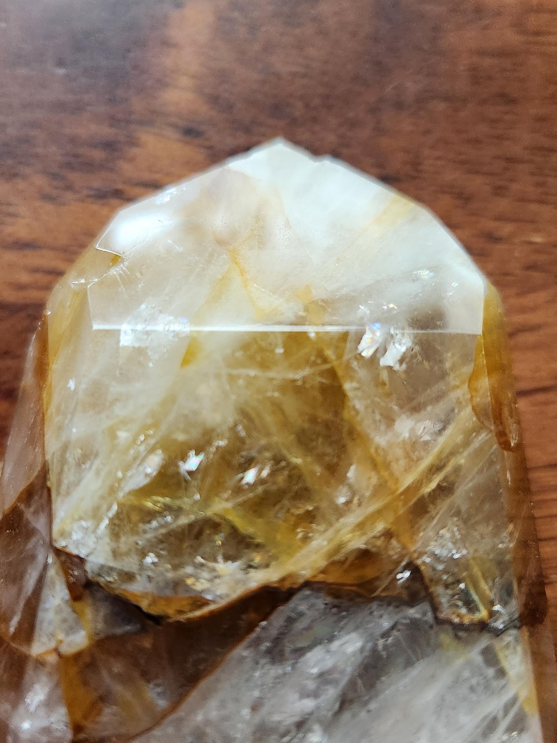 AAA Golden Healer Crystal Tower Point - Brazil Origin