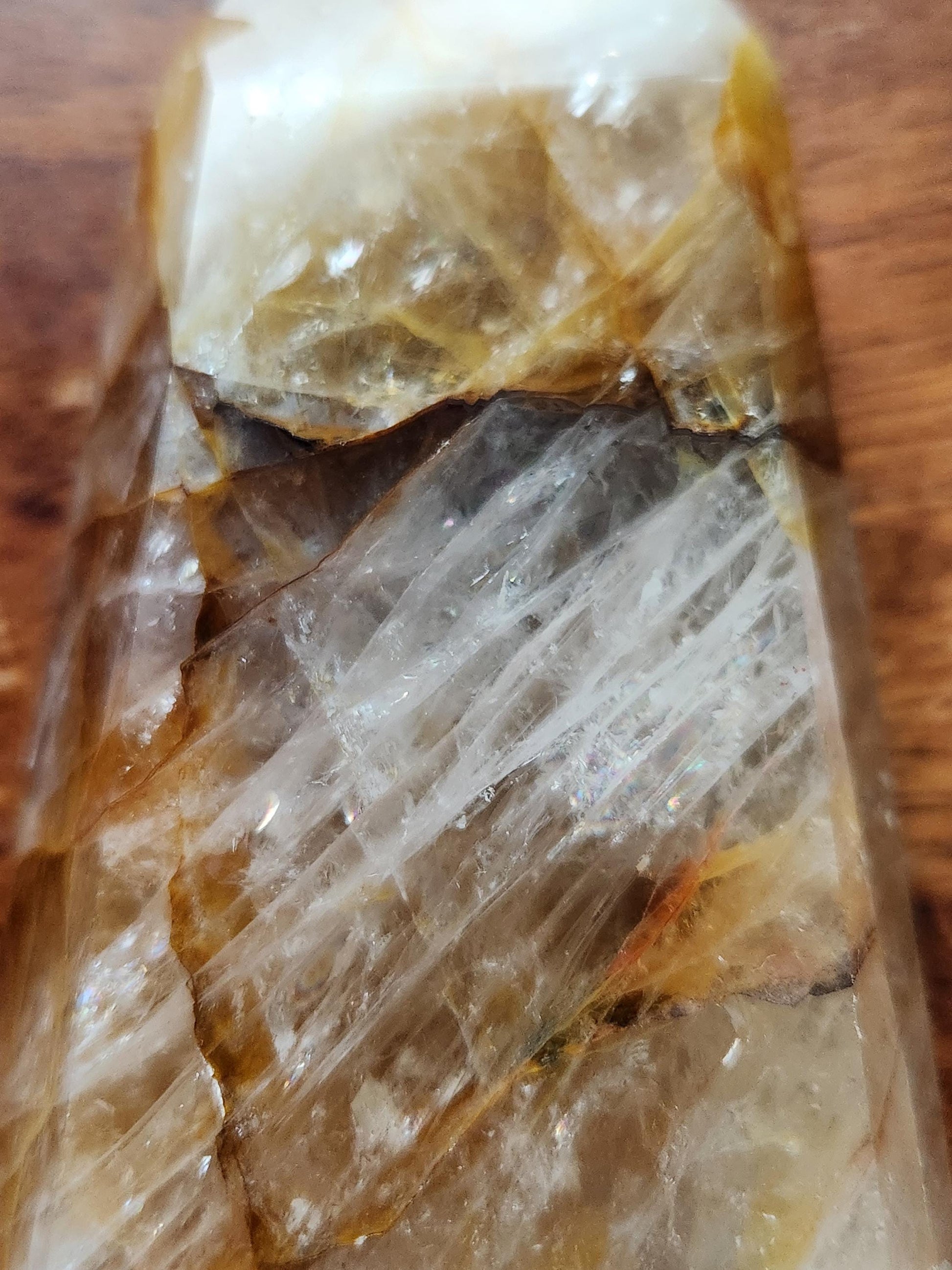 AAA Golden Healer Crystal Tower Point - Brazil Origin
