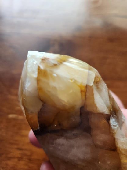 AAA Golden Healer Crystal Tower Point - Brazil Origin