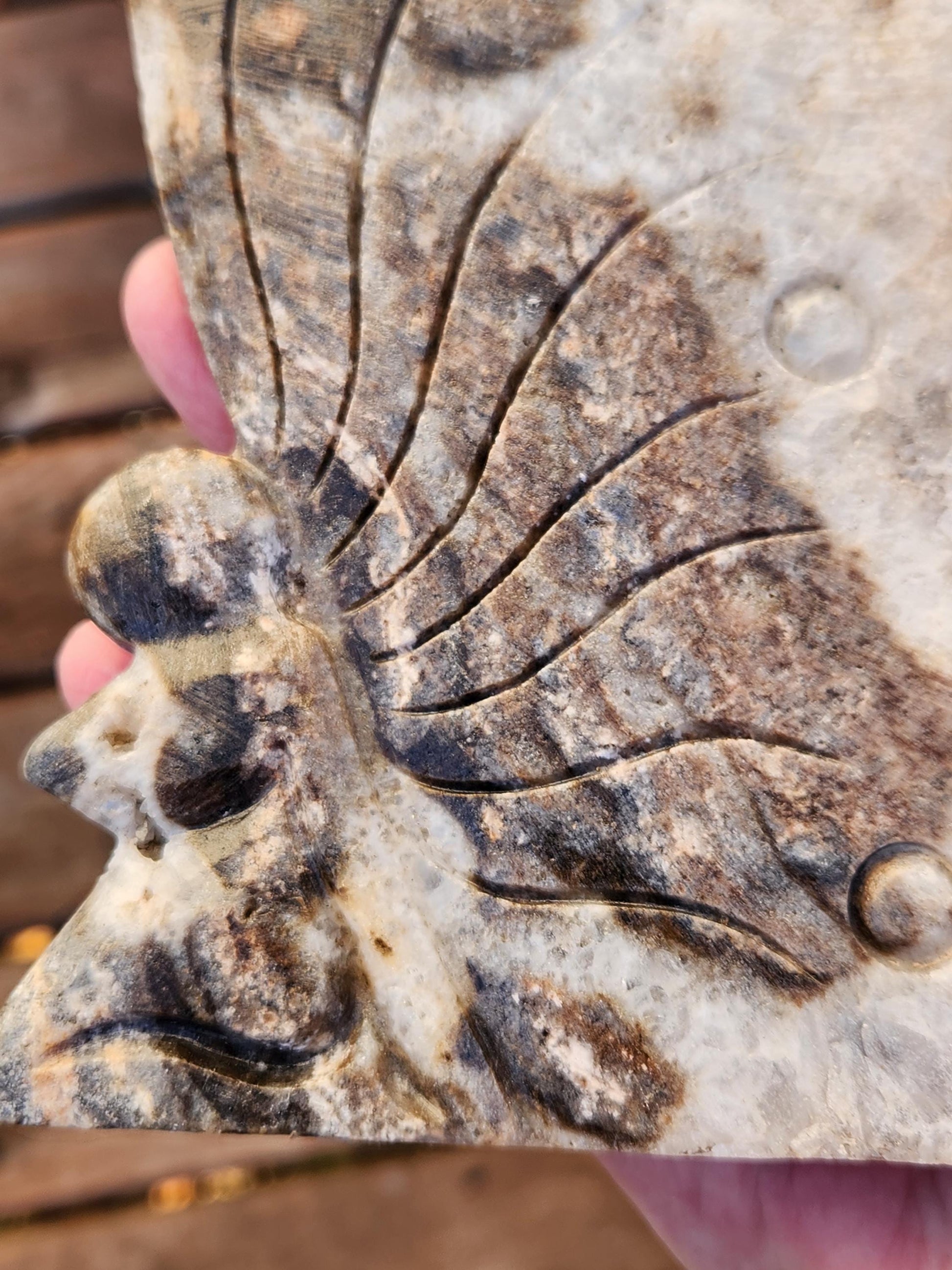 Super Unique Clear Quartz Points 0n Matrix Angel Or Fairy Carving Natural Stone Crystal