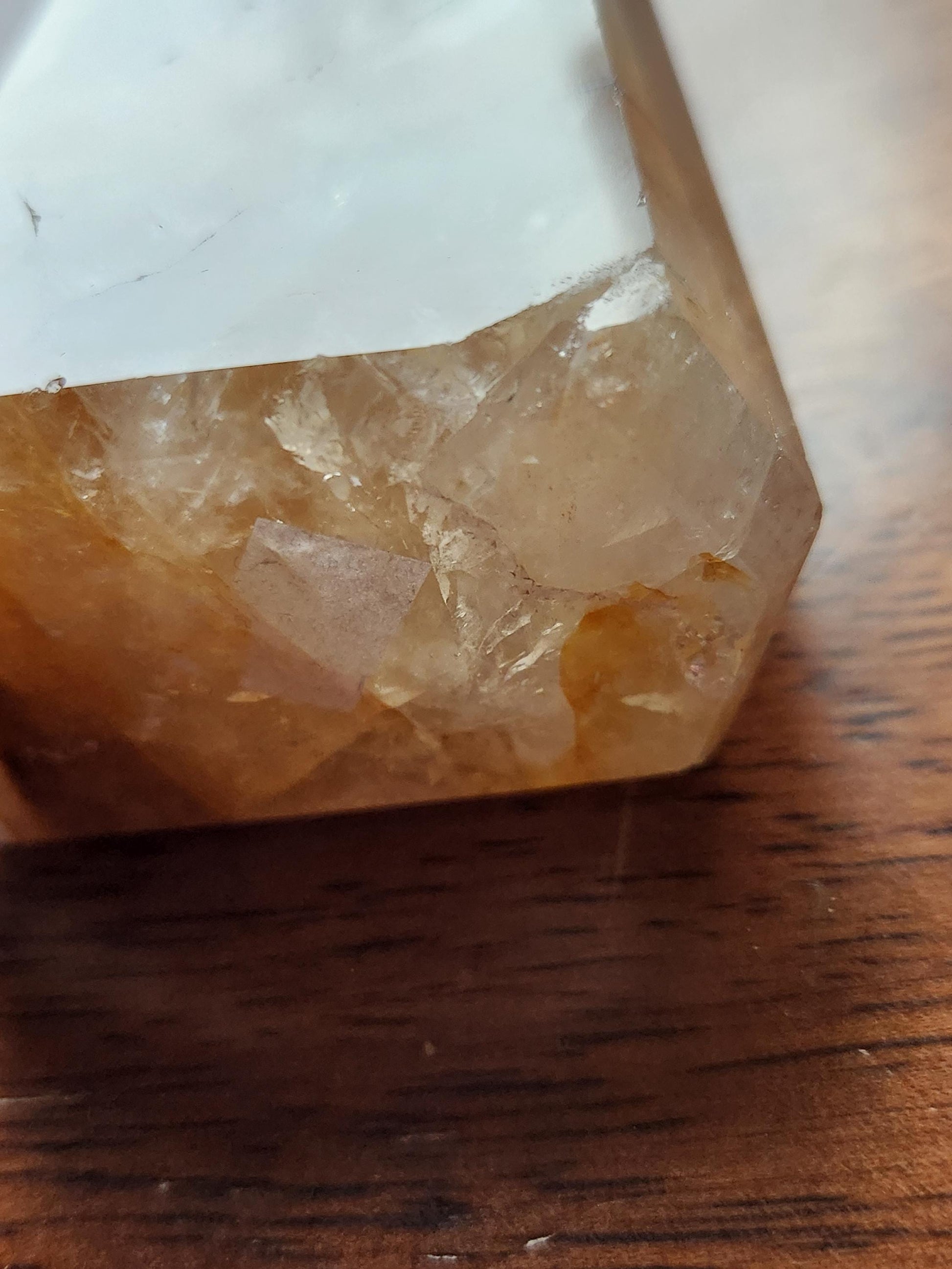 AAA Golden Healer Crystal Tower Point - Brazil Origin