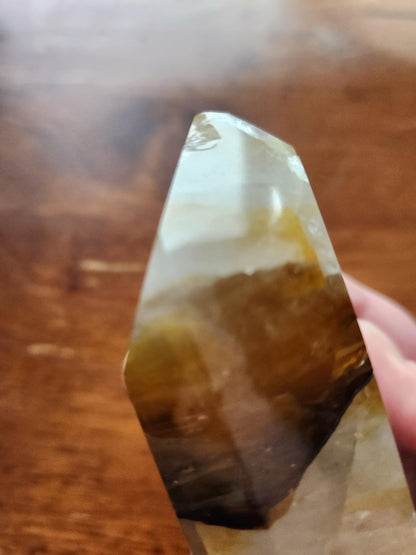 AAA Golden Healer Crystal Tower Point - Brazil Origin
