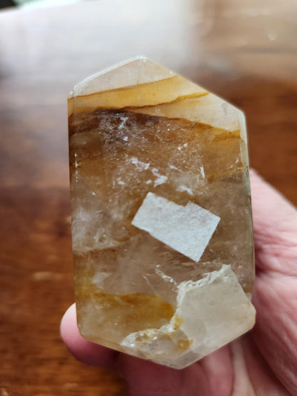 AAA Golden Healer Crystal Tower Point - Brazil Origin