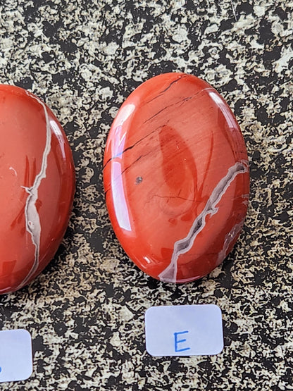 AAA Red Jasper Crystal Palm, One