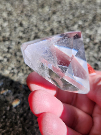 AAA Clear Quartz Crystal Diamond, Energy Work, Extractor