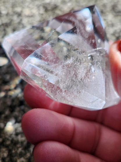 AAA Clear Quartz Crystal Diamond, Energy Work, Extractor