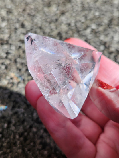 AAA Clear Quartz Crystal Diamond, Energy Work, Extractor