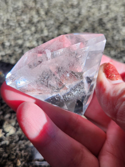 AAA Clear Quartz Crystal Diamond, Energy Work, Extractor