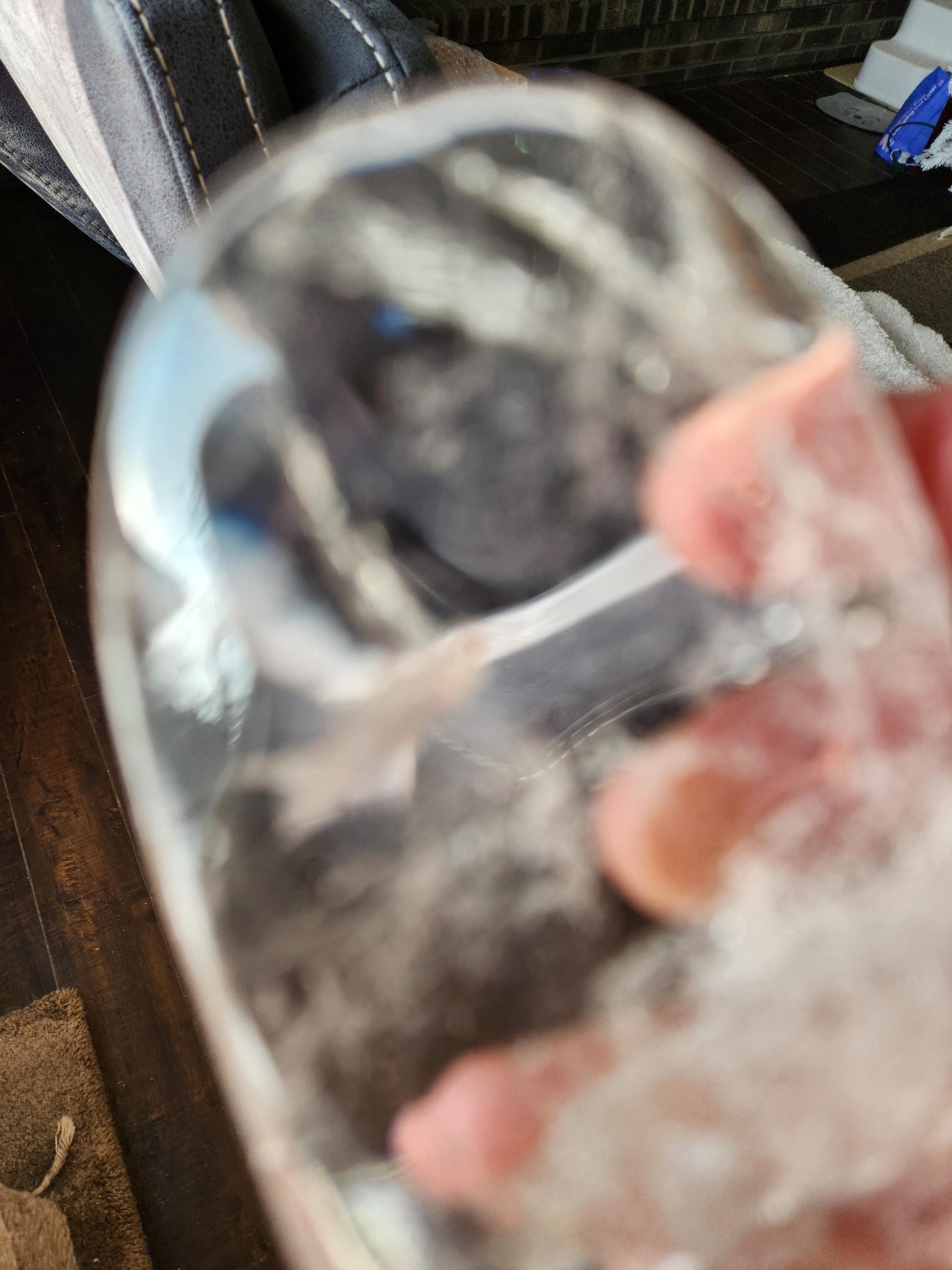 Clear Quartz Crystal Freeform Pillow, Extra Large Cab