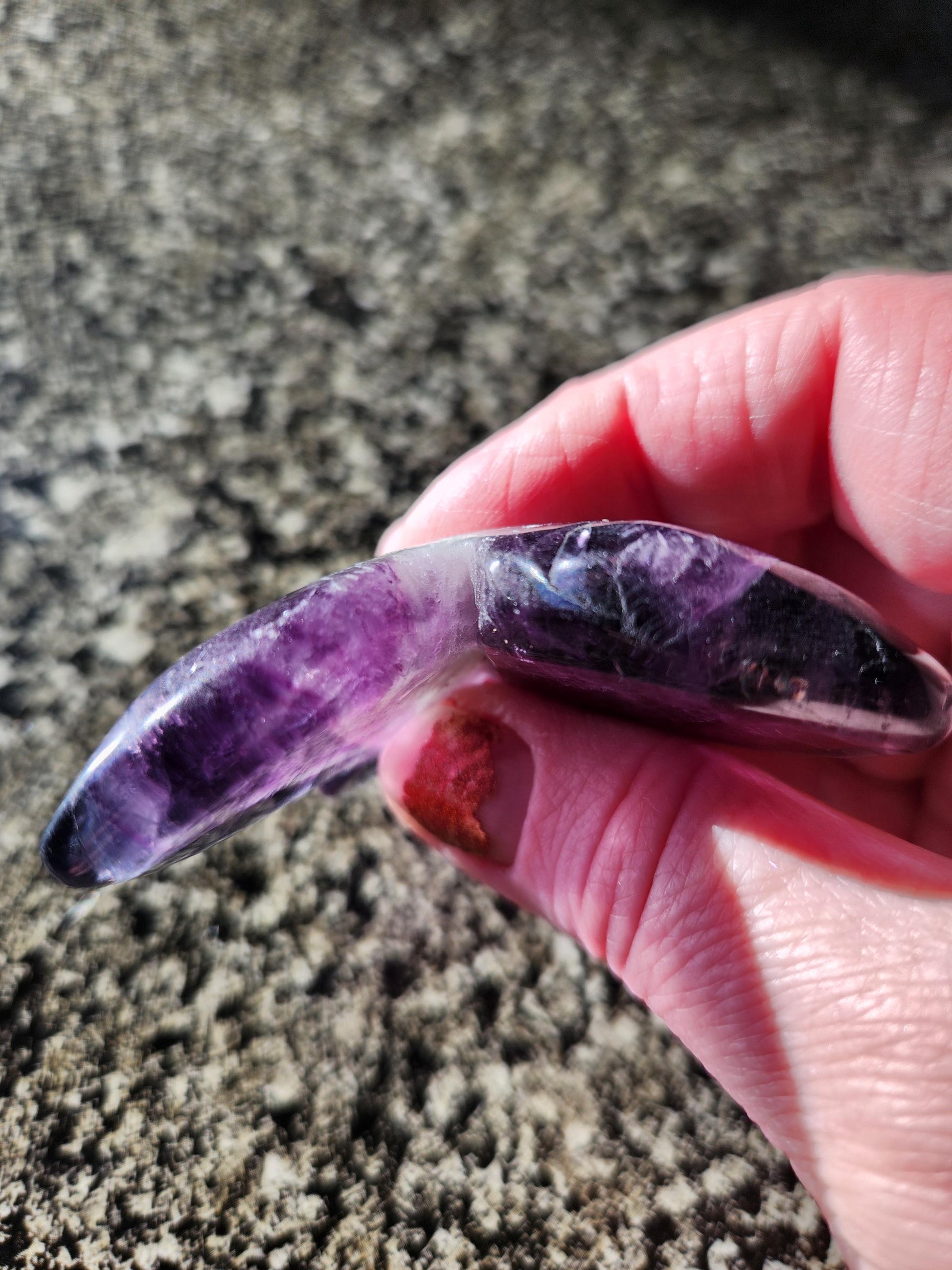 Purple Amethyst Butterfly, Self Standing