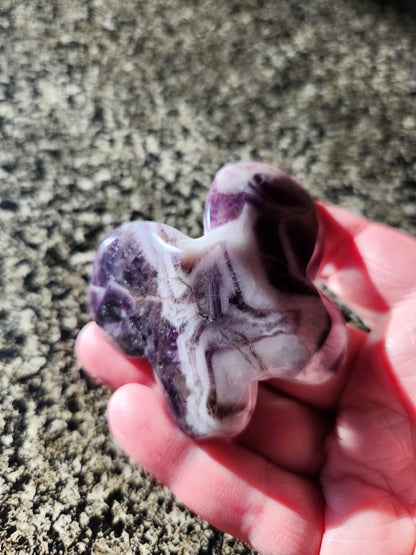 Purple Dream Amethyst Butterfly, Self Standing