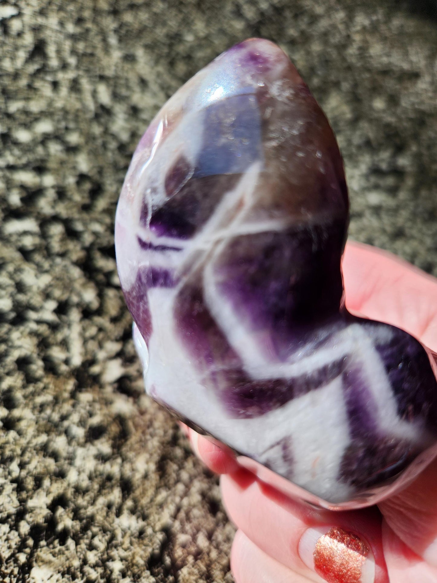Purple Dream Amethyst Butterfly, Self Standing