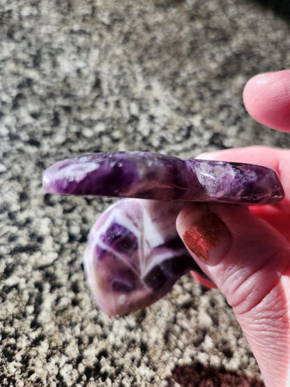 Purple Dream Amethyst Butterfly, Self Standing