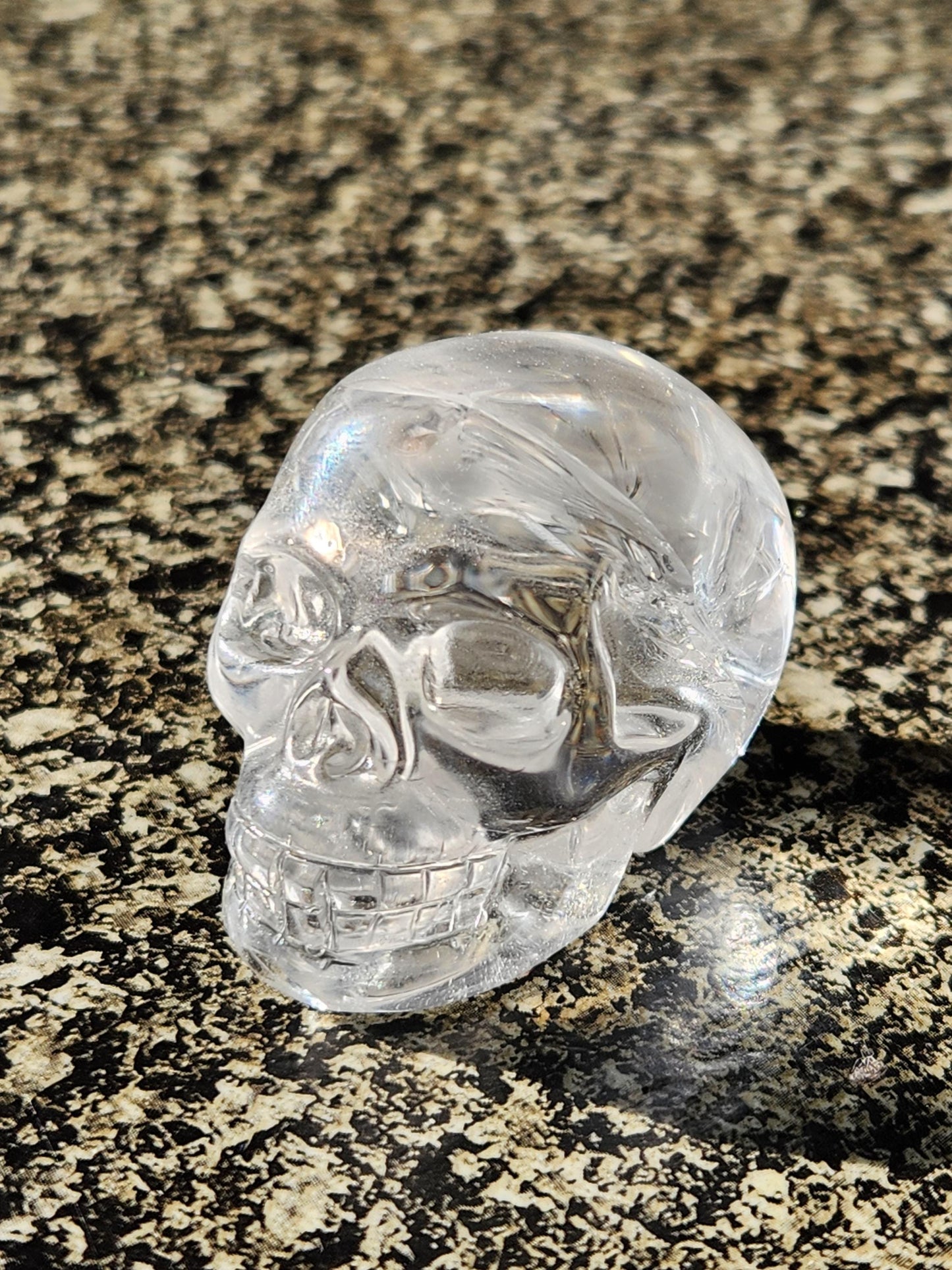 Clear Quartz Crystal Skull, Very Clear