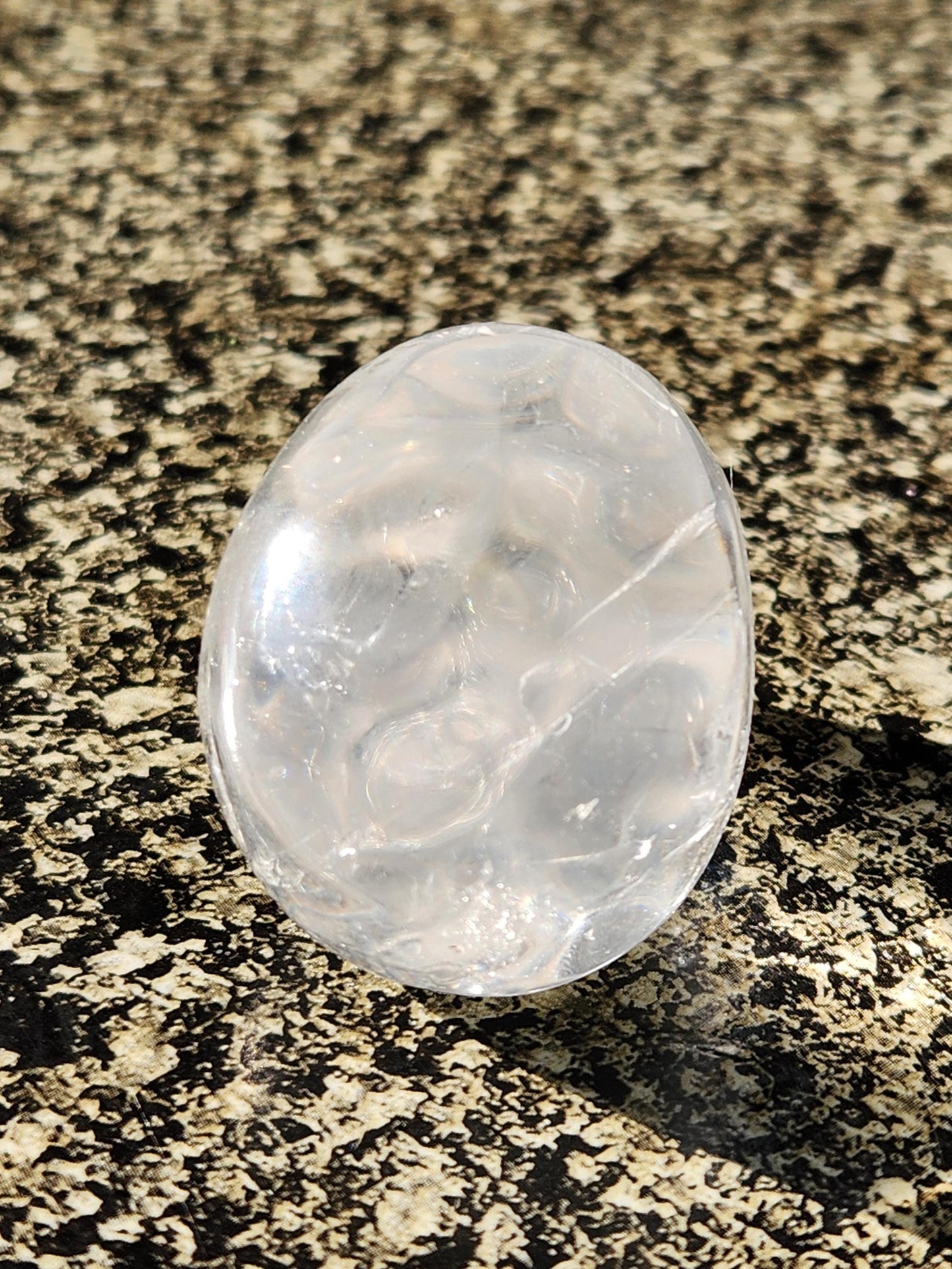 Clear Quartz Crystal Skull, Very Clear