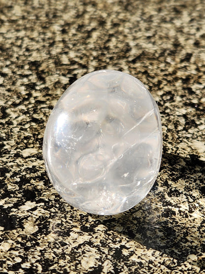Clear Quartz Crystal Skull, Very Clear