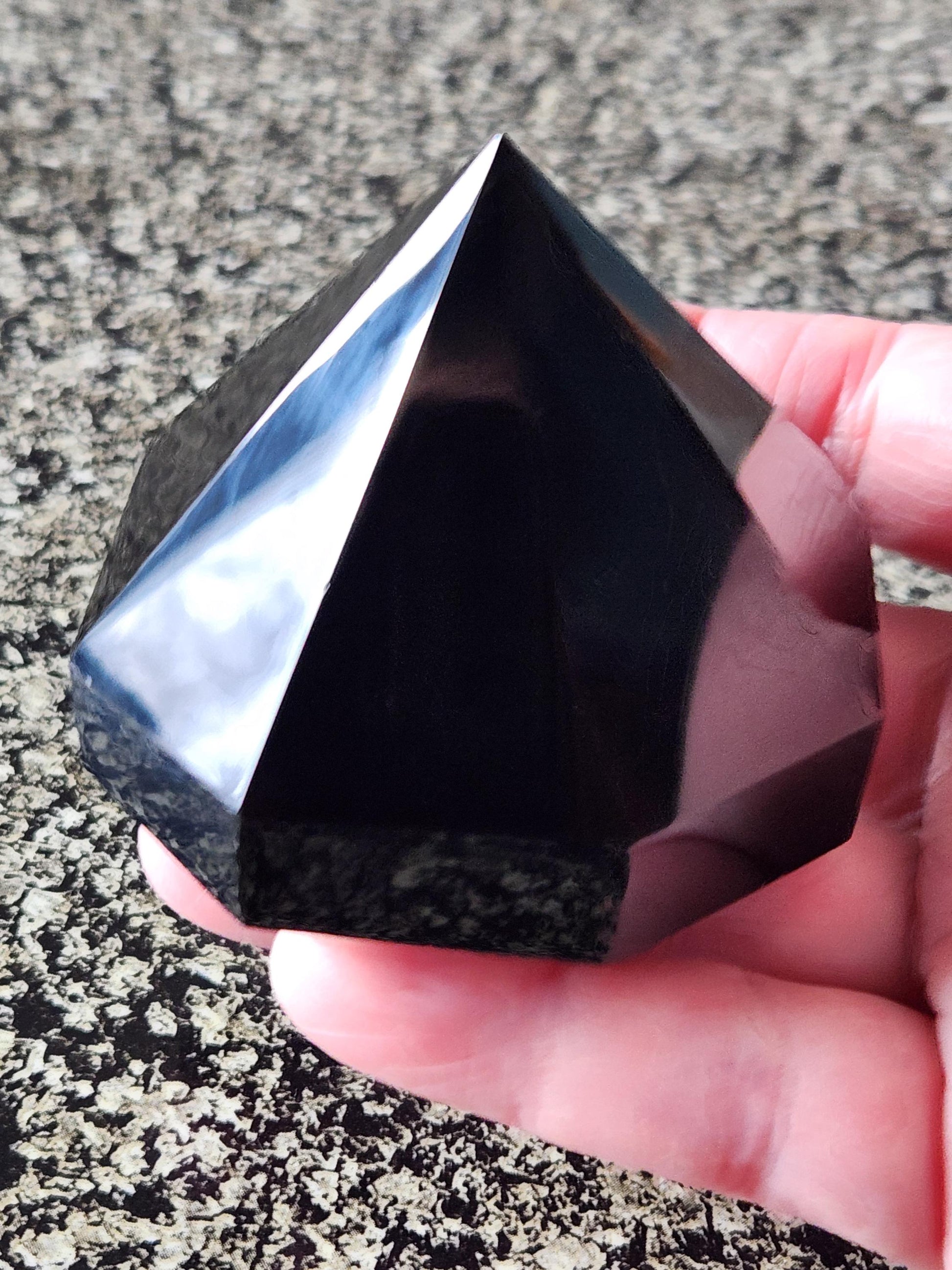 Black Obsidian Crystal Diamond Extractor