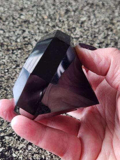 Black Obsidian Crystal Diamond Extractor