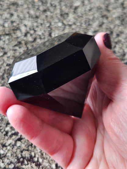 Black Obsidian Crystal Diamond Extractor