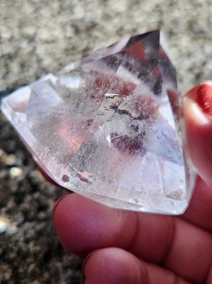 AAA Clear Quartz Crystal Diamond, Energy Work, Extractor