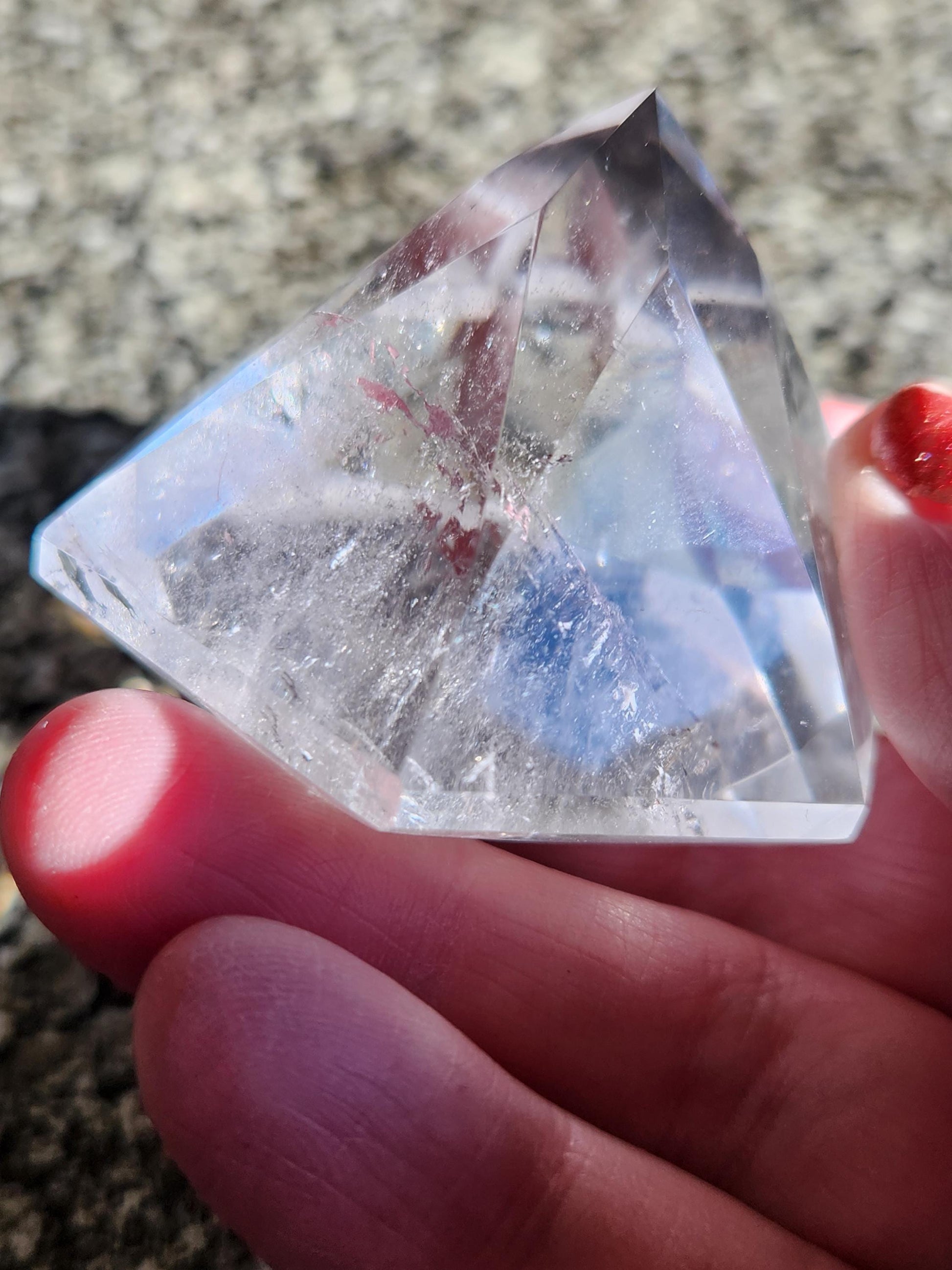 AAA Clear Quartz Crystal Diamond, Energy Work, Extractor
