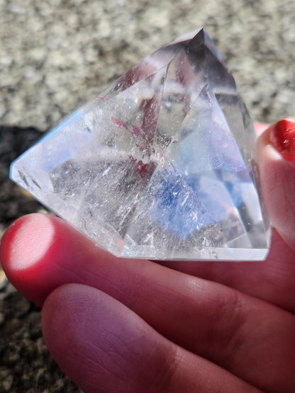 AAA Clear Quartz Crystal Diamond, Energy Work, Extractor