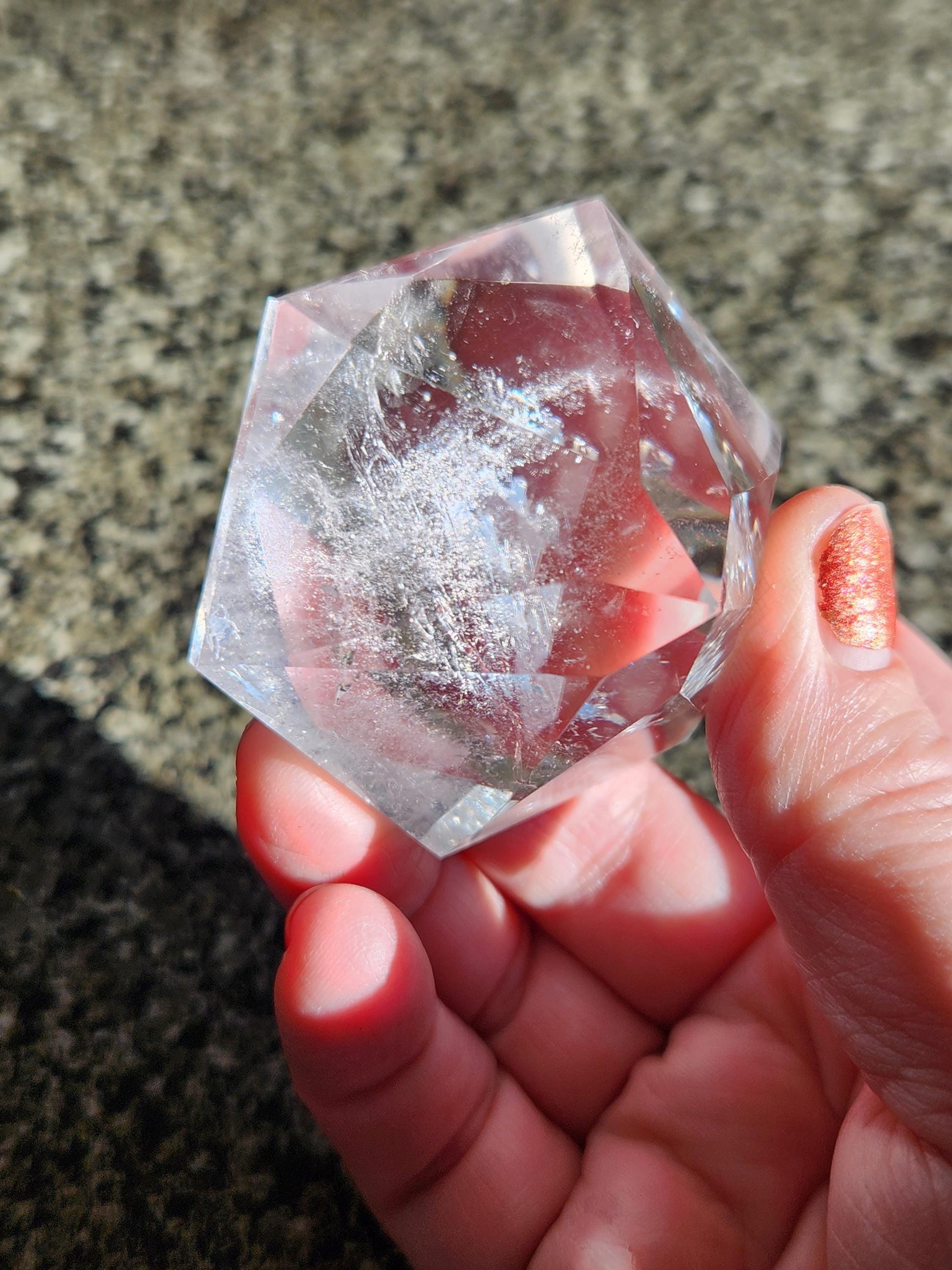 AAA Clear Quartz Crystal Diamond, Energy Work, Extractor