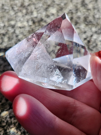 AAA Clear Quartz Crystal Diamond, Energy Work, Extractor