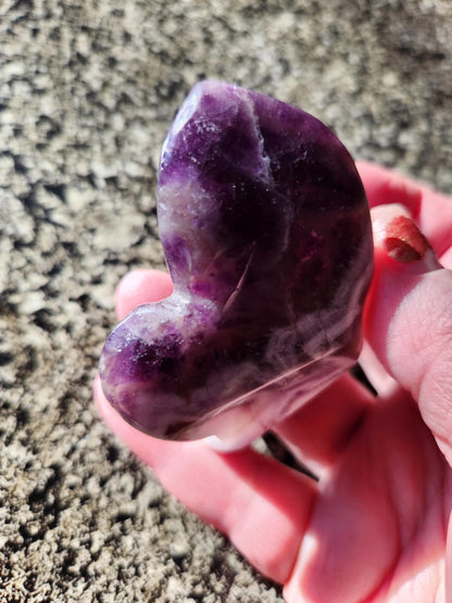 Purple Dream Amethyst Butterfly, Self Standing
