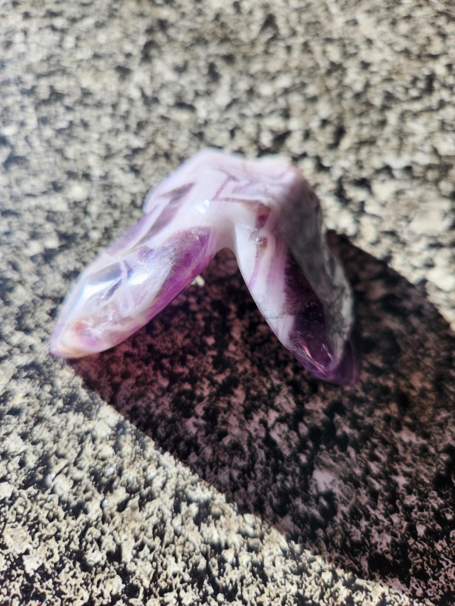 Purple Dream Amethyst Butterfly, Self Standing
