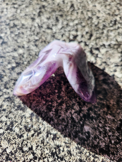 Purple Dream Amethyst Butterfly, Self Standing