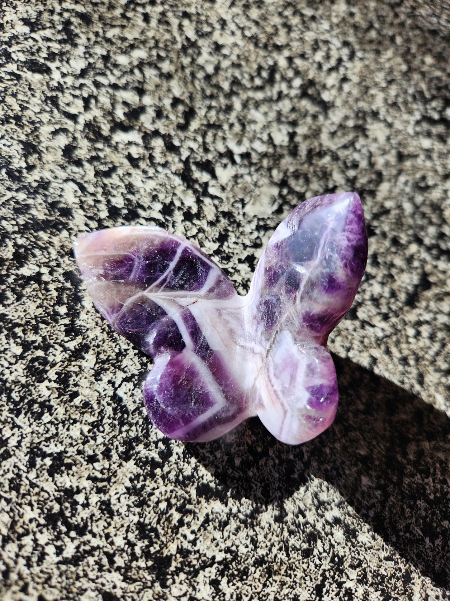 Purple Dream Amethyst Butterfly, Self Standing
