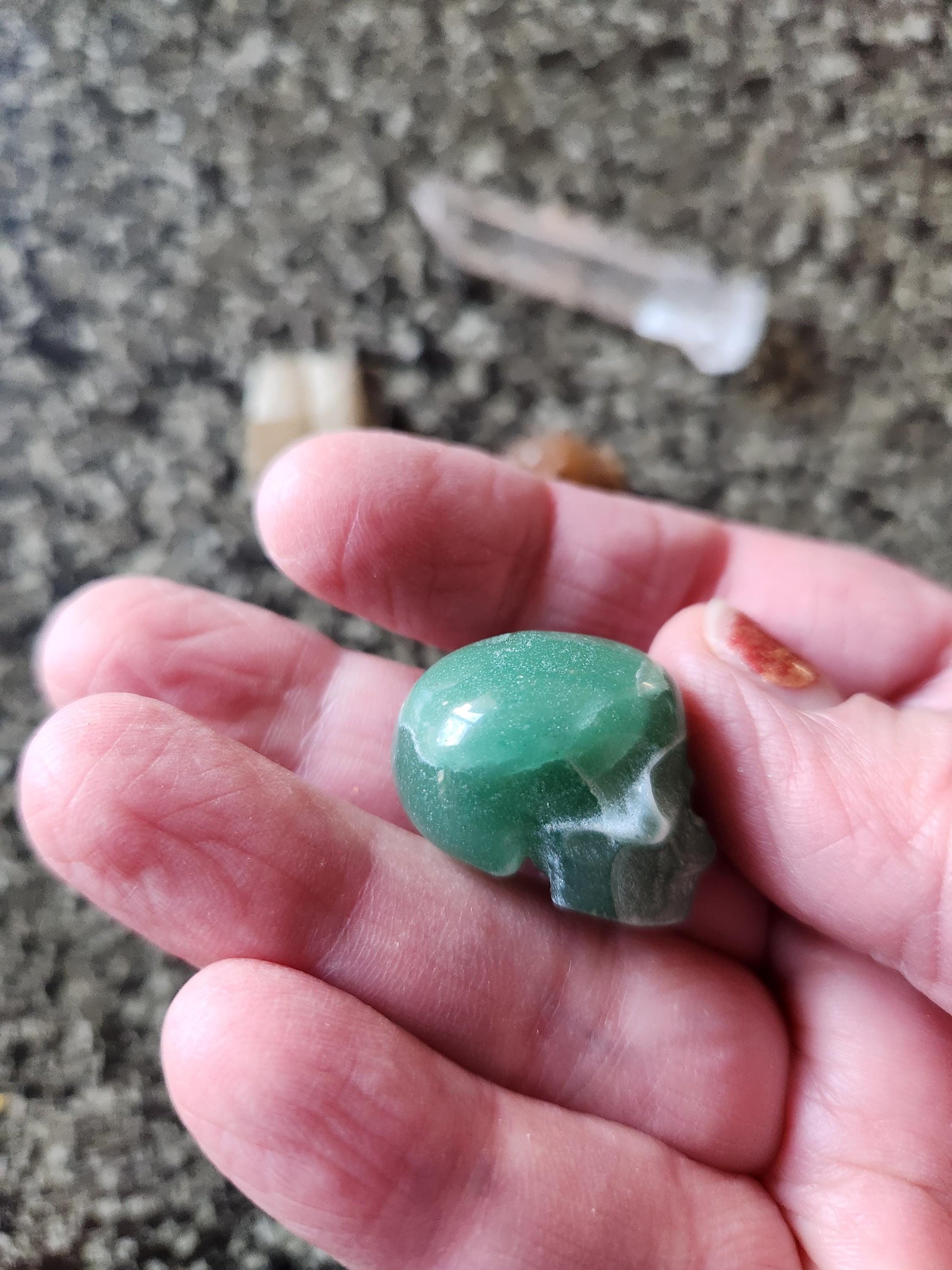 Abundance Crystal Bundle: Pyrite Cube, Moroccan Citrine, Green Aventurine Skull, Raw Clear Quartz Point