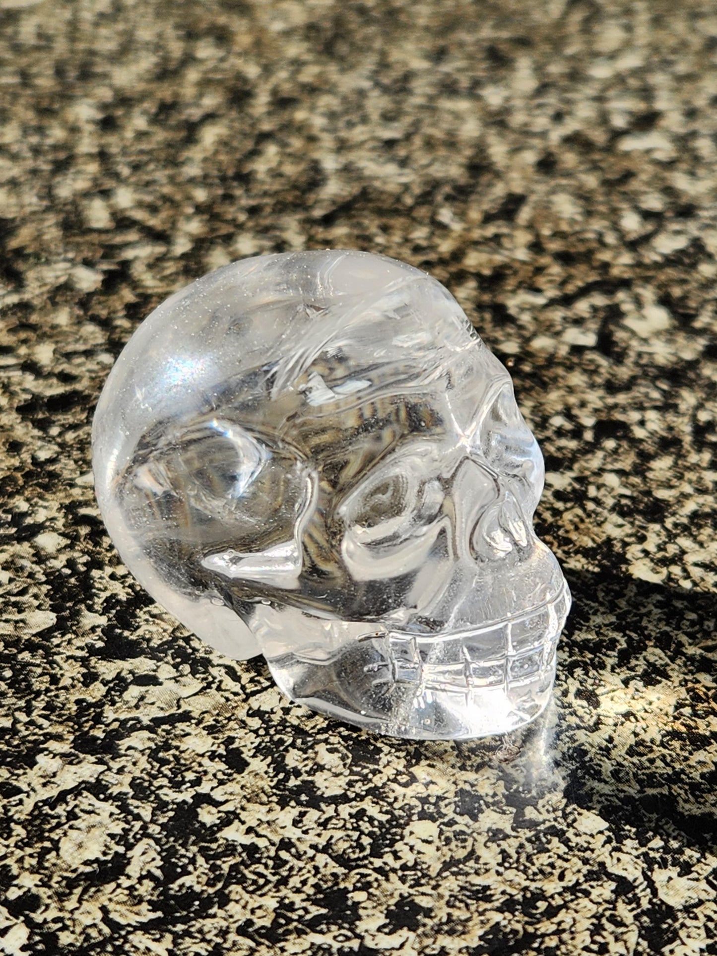 Clear Quartz Crystal Skull, Very Clear