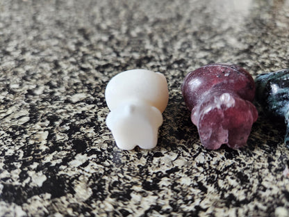 Carved Mini Hello Kitty Crystal Stone: Various Stone, One