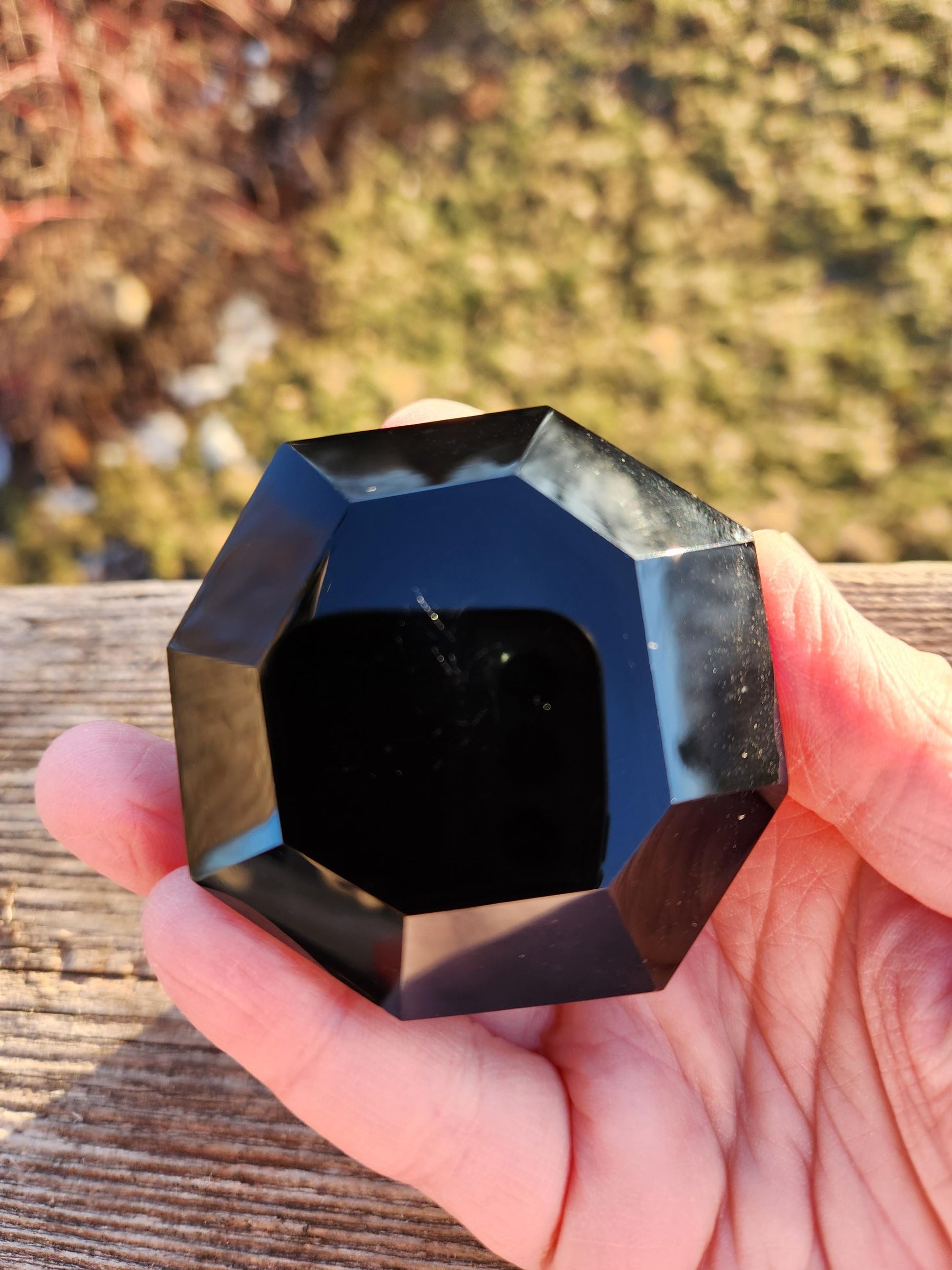 Black Obsidian Crystal Diamond Extractor