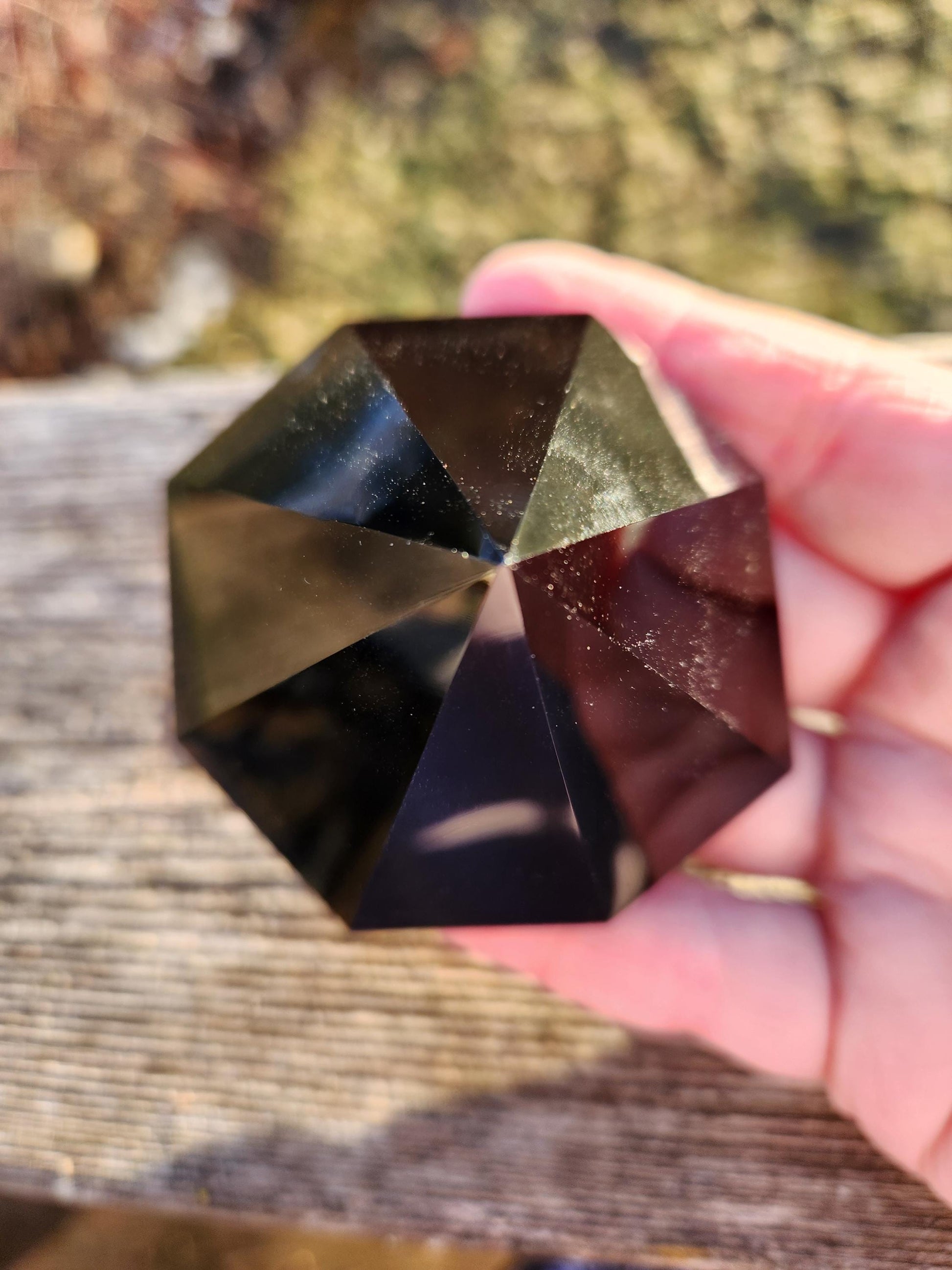 Black Obsidian Crystal Diamond Extractor