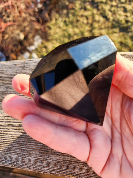 Black Obsidian Crystal Diamond Extractor
