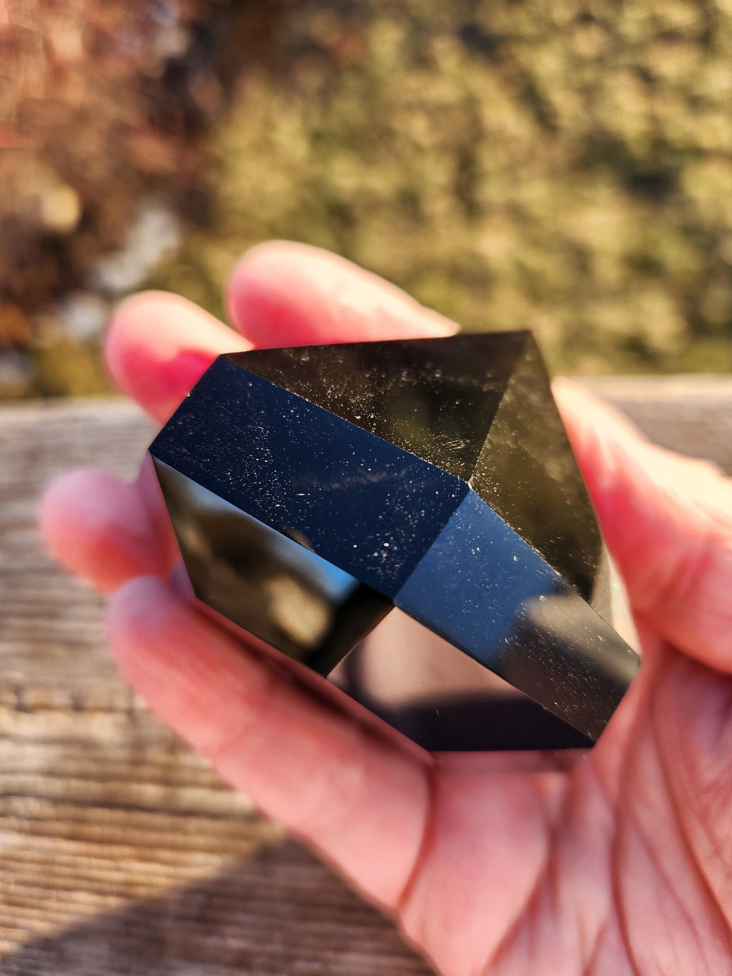 Black Obsidian Crystal Diamond Extractor