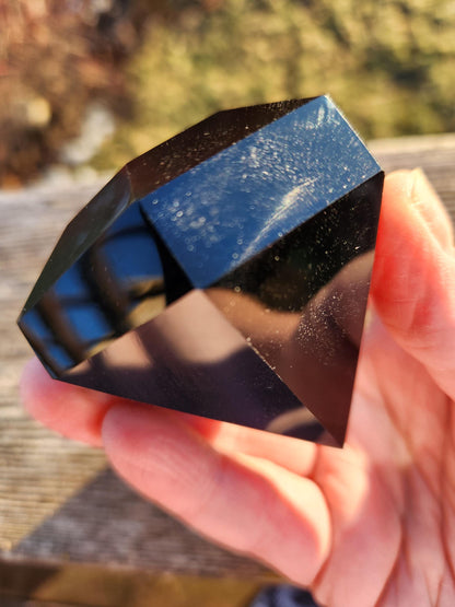 Black Obsidian Crystal Diamond Extractor