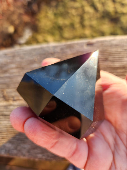 Black Obsidian Crystal Diamond Extractor
