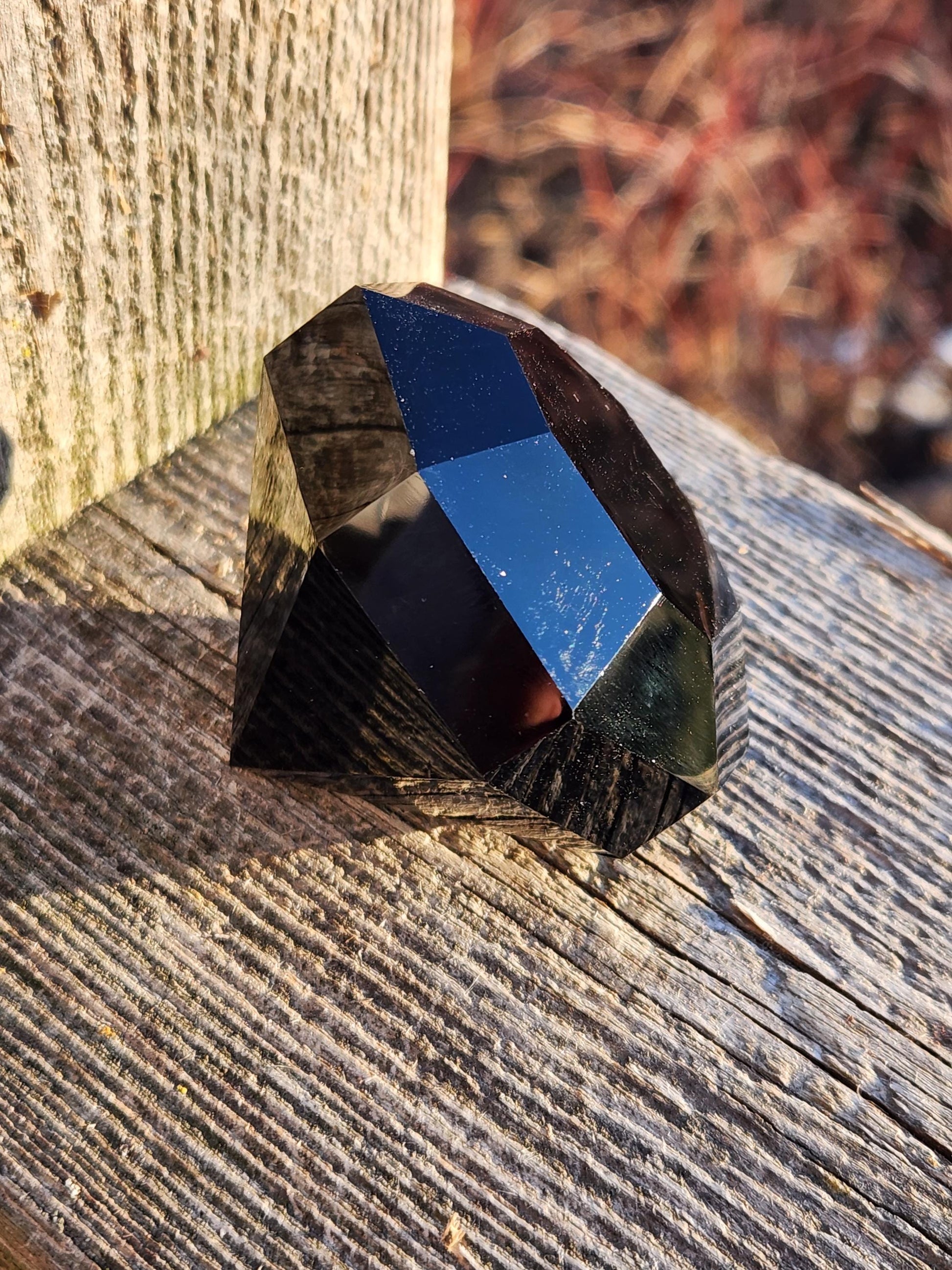 Black Obsidian Crystal Diamond Extractor