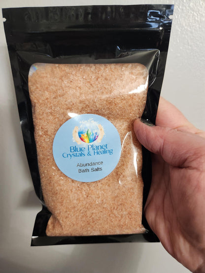 Limited Edition Abundance Bath Salts, Made With Intention and Master Reiki Infused