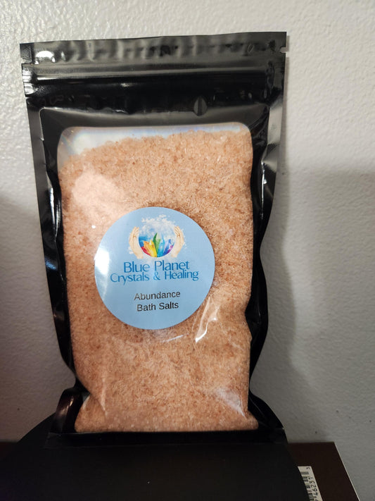 Limited Edition Abundance Bath Salts, Made With Intention and Master Reiki Infused