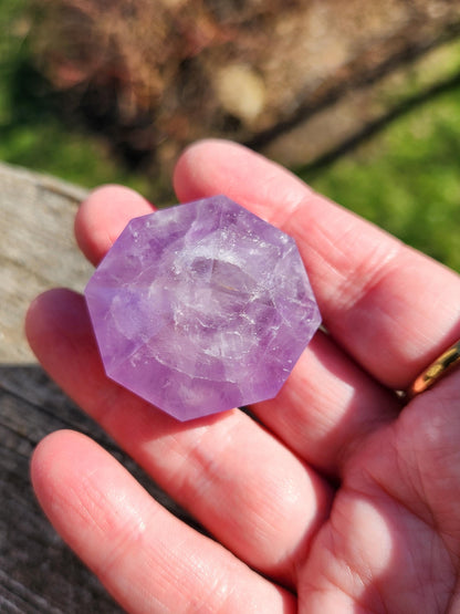 AAA Purple Amethyst Crystal Diamond Extractor, Small