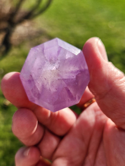 AAA Purple Amethyst Crystal Diamond Extractor, Small