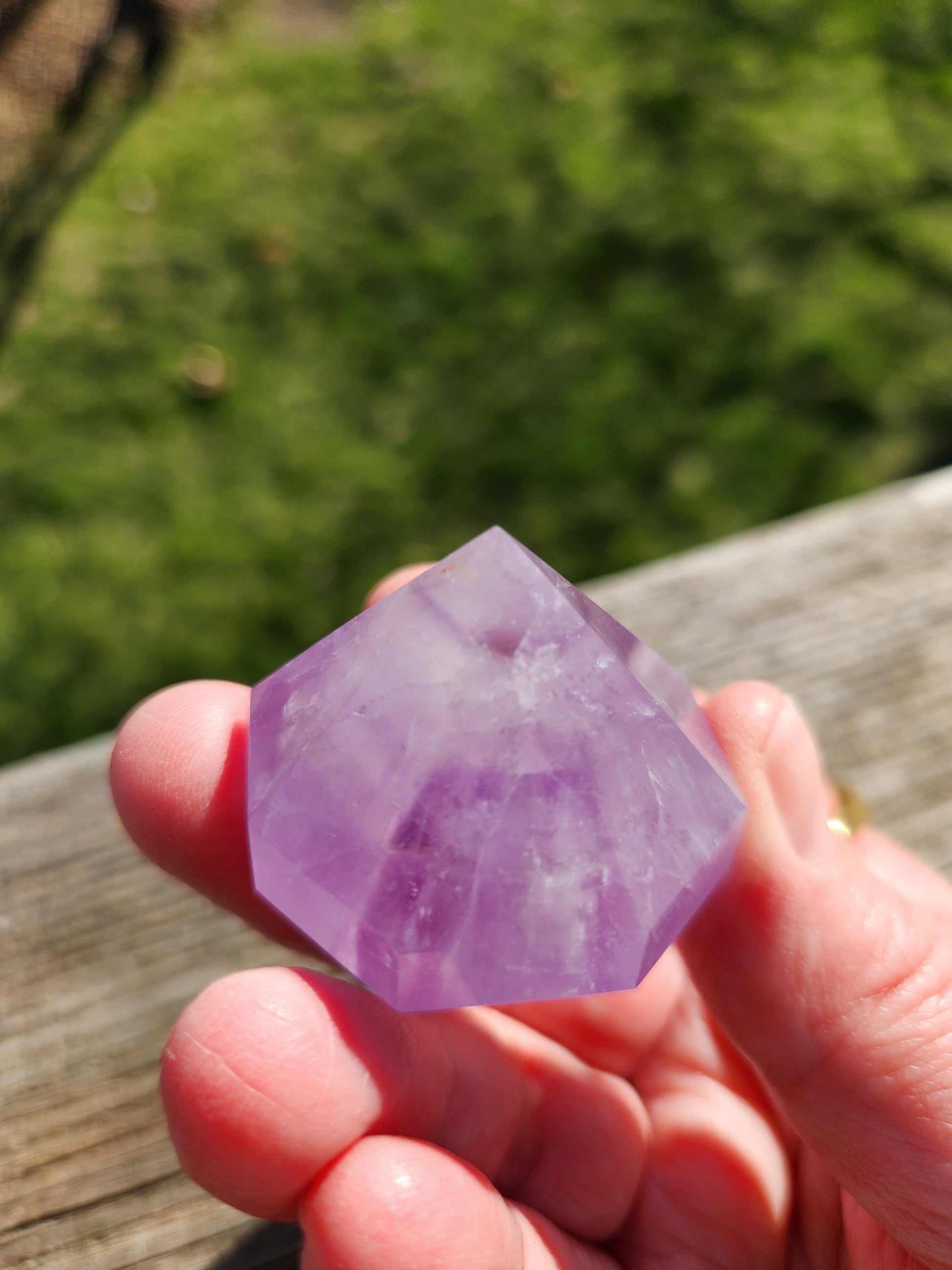 AAA Purple Amethyst Crystal Diamond Extractor, Small