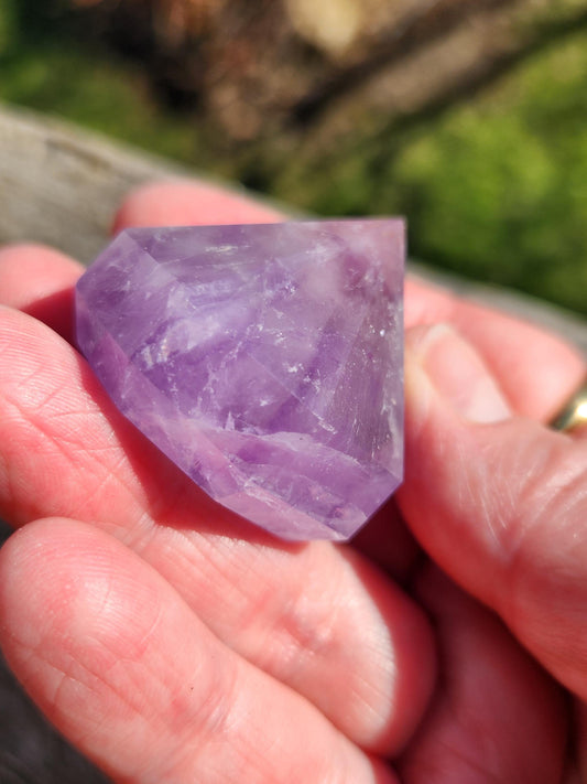 AAA Purple Amethyst Crystal Diamond Extractor, Small