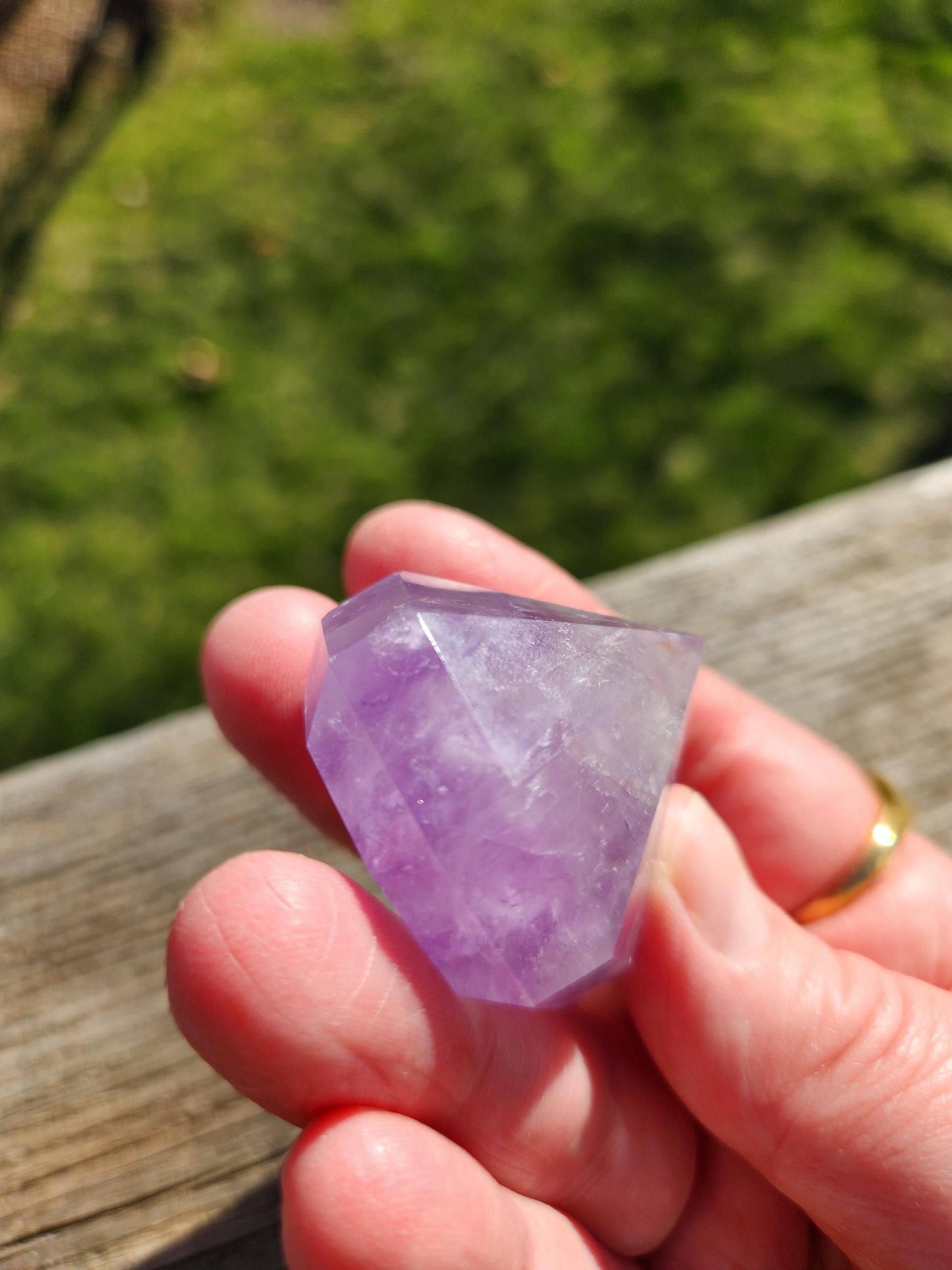 AAA Purple Amethyst Crystal Diamond Extractor, Small